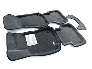 Коврики в салон текстильные Euromat 3D lux AUDI A4 (2017-) / A5 Sportback (2017-) серые