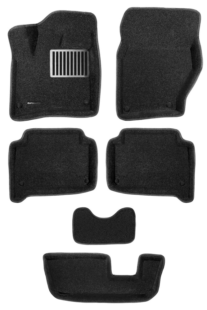 Коврики в салон текстильные Euromat 3D lux AUDI Q7 (2005-2015) (3-ий ряд) C5 Коврики в салон текстильные Euromat 3D lux AUDI Q7 (2005-2015) (3-ий ряд) C5