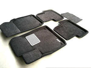 Коврики в салон текстильные Euromat 3D lux AUDI Q8 (2019-) серые