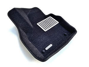 Коврики в салон текстильные Euromat 3D lux AUDI Q3 (2012-2017), черные (5 шт.)