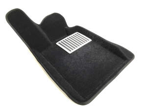 Коврики в салон текстильные Euromat 3D lux BMW 7 G12 2015 - н.в., черные (5 шт.)