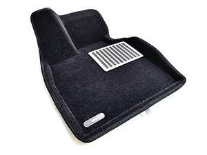 Коврики в салон текстильные Euromat 3D lux BMW X5 (E-70) (2008-2014), черные (3 шт.)
