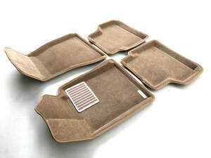 Коврики салона текстильные Euromat 3D Lux BMW 5 (G30) (2017-) (БЕЖ) (EM3D) NP1