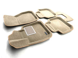 Коврики салона текстильные Euromat 3D Lux BMW X1 (F48) (2016-) / X2 (F39) (2018-) (БЕЖ) (EM3D) NP1