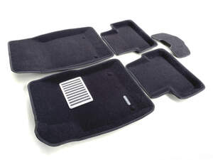 Коврики в салон текстильные Euromat 3D lux CHEVROLET Cruze (HB/WAG/Sd) (2009-2017), черные (5 шт.)