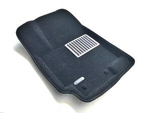 Коврики в салон текстильные Euromat 3D lux HYUNDAI Verna (2010-2017), черные (3 шт.)