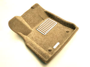 Коврики в салон текстильные Euromat 3D lux Jeep Grand Cherokee (2010-2017), бежевые (5 шт.)