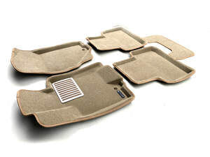 Коврики салона текстильные Euromat 3D Lux INFINITI QX 50 (2015-2017) (БЕЖ) (EM3D) NP1