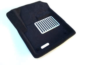 Коврики в салон текстильные Euromat 3D lux LAND ROVER Discovery Sport (2015-2017), черные (5 шт.)