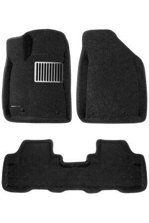 Коврики в салон текстильные Euromat 3D lux LEXUS RX (2009-2014), черные (3 шт.)