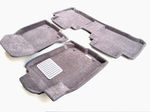 Коврики в салон текстильные Euromat 3D lux LEXUS NX (2014-2017), серые (3 шт.)