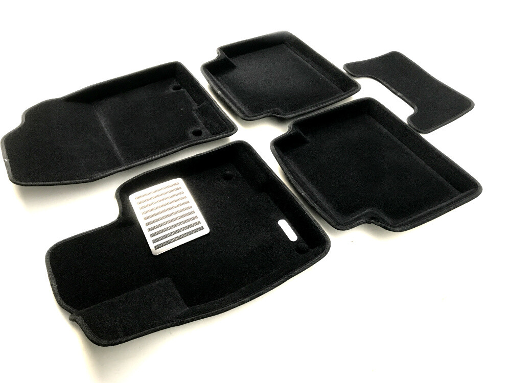 Коврики в салон текстильные Euromat 3D lux MAZDA CX-3 (2017-н.в.), черные (5 шт.) Коврики в салон текстильные Euromat 3D lux MAZDA CX-3 (2017-н.в.), черные (5 шт.)