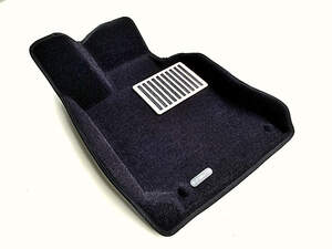 Коврики в салон текстильные Euromat 3D lux MERCEDES E-class W212 (2009-2015), черные (5 шт.)