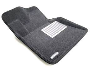 Коврики в салон текстильные Euromat 3D Lux MERCEDES W463 (G-Class) (2002-2018) серые C4