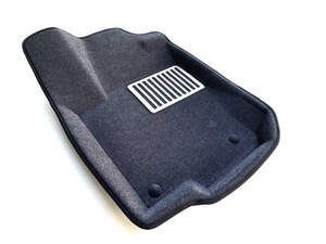 Коврики в салон текстильные Euromat 3D Lux MERCEDES W166 (ML,GL,GLE,GLS-Class) (2015-2019) серые