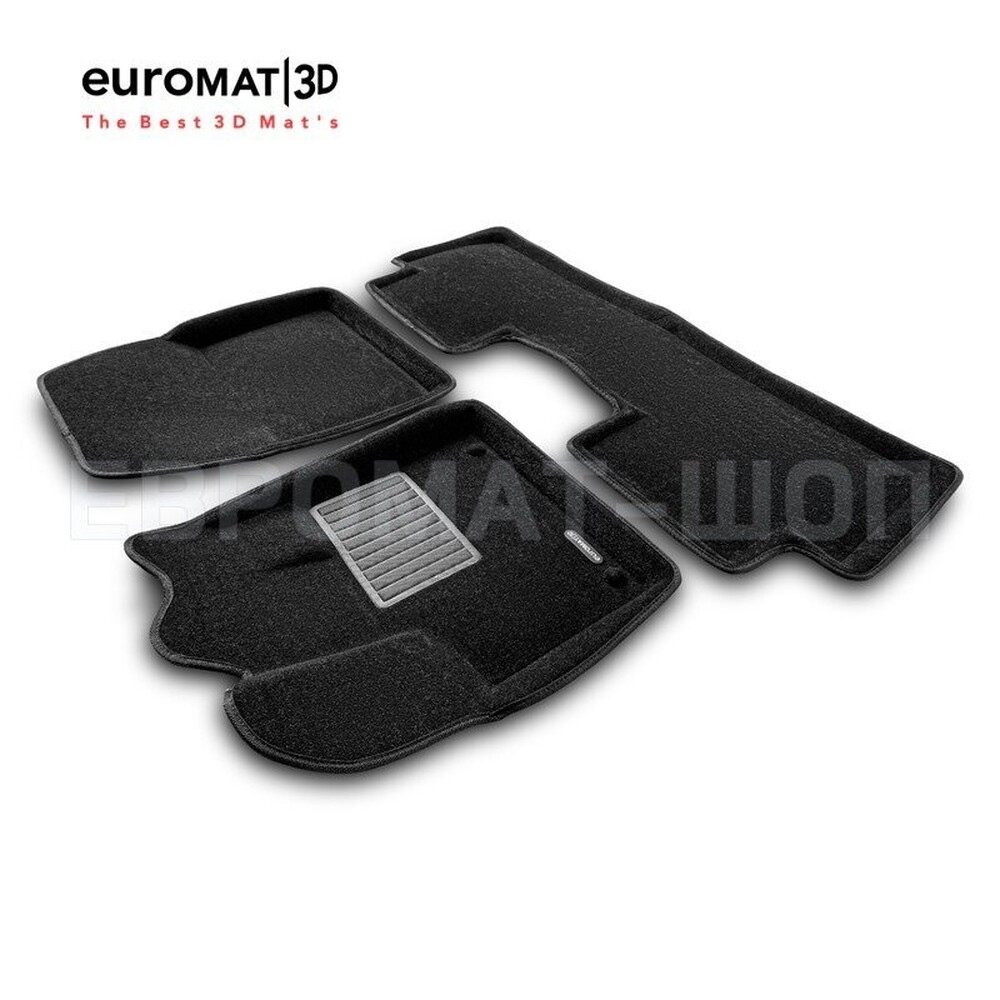 Коврики в салон текстильные Euromat 3D lux PEUGEOT 3008 (2017-н.в.) Коврики в салон текстильные Euromat 3D lux PEUGEOT 3008 (2017-н.в.)