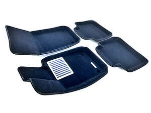 Коврики в салон текстильные Euromat 3D lux PORSCHE Panamera (2017-) (EM3D) NP1