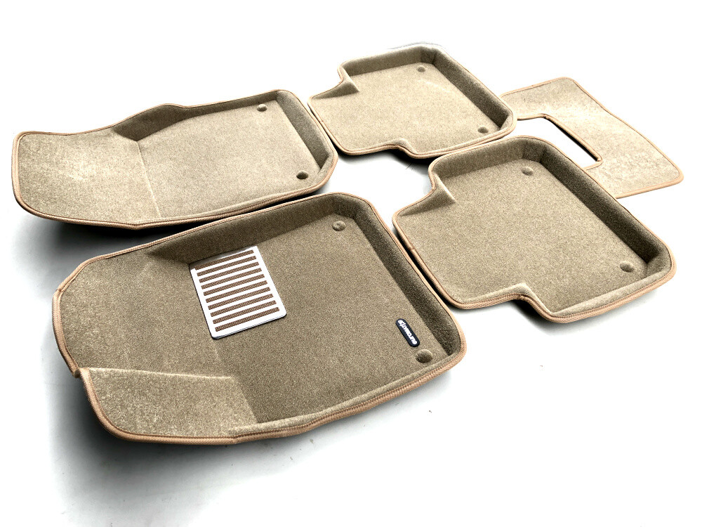 Коврики в салон текстильные Euromat 3D lux POR. Cayenne (2018-) /VW Touareg (2018-) (БЕЖ) (EM3D) NP1 Коврики в салон текстильные Euromat 3D lux POR. Cayenne (2018-) /VW Touareg (2018-) (БЕЖ) (EM3D) NP1