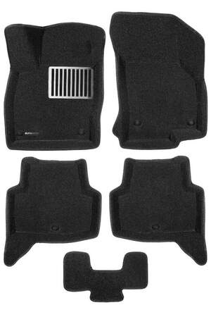 Коврики в салон текстильные Euromat 3D Lux SKODA Karoq (2019-) / VW Taos