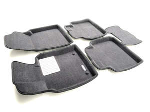 Коврики в салон текстильные Euromat 3D lux TOYOTA Camry XV70 (2018-) (СЕР) (EM3D) NP1