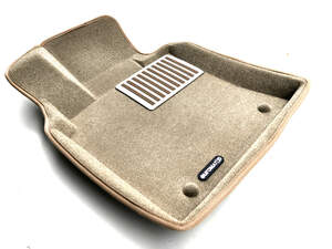 Коврики в салон текстильные Euromat 3D lux TOYOTA Camry XV70 (2018-) (БЕЖ) (EM3D) NP1