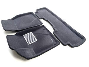 Коврики салона текстильные 3D euro-std TOYOTA Highlander (2010-2013) (СЕР)