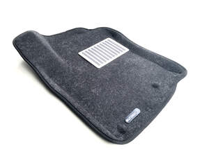 Коврики в салон текстильные Euromat 3D lux TOYOTA Land Cruiser Prado 150 (2010-2013), серые (5 шт.)