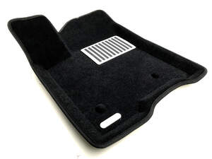 Коврики в салон текстильные Euromat 3D lux Lada Vesta (2015-2017), черные (5 шт.)