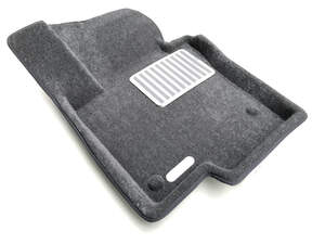 Коврики в салон текстильные Euromat 3D Lux VOLKSWAGEN Jetta (2010-2019) серые C2