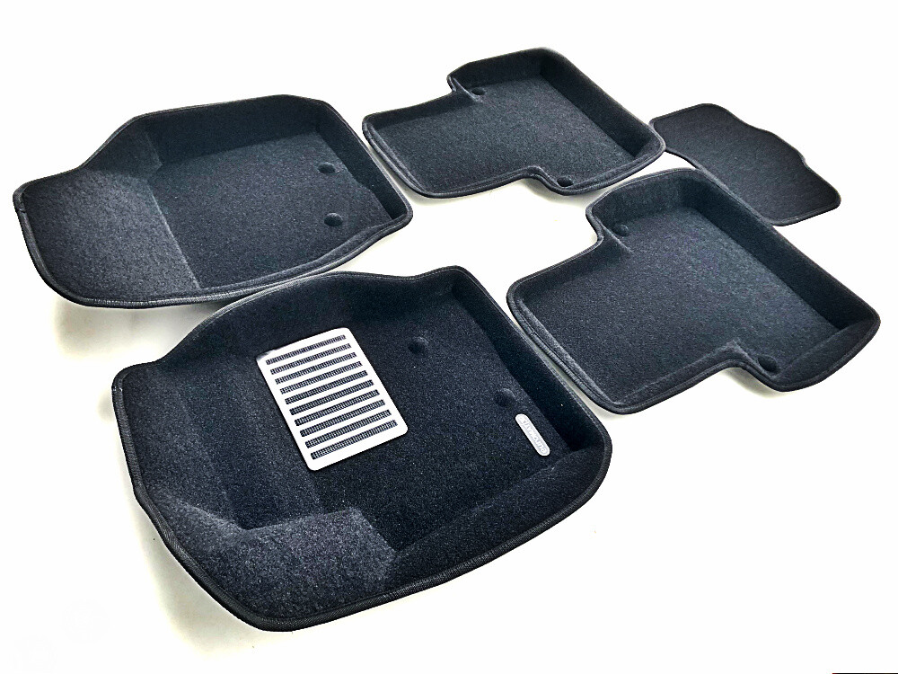 Коврики в салон текстильные Euromat 3D lux VOLVO XC 90 (2002-2014), черные (5 шт.) Коврики в салон текстильные Euromat 3D lux VOLVO XC 90 (2002-2014), черные (5 шт.)