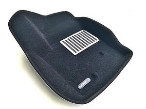 Коврики в салон текстильные Euromat 3D lux VOLVO XC 90 (2002-2014), черные (5 шт.)