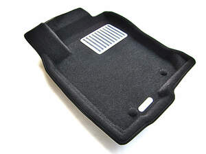 Коврики в салон текстильные Euromat 3D lux TOYOTA RAV4 IV (2013-2019) , черные (3 шт.)