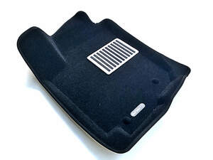 Коврики в салон текстильные Euromat 3D lux TOYOTA Rav 4 (2006-2013)/Rav 4 Long (2006-2013), черные (5 шт.)