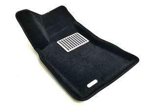 Коврики в салон текстильные Euromat 3D lux VOLKSWAGEN Passat B5 (1997-2005), черные (5 шт.)