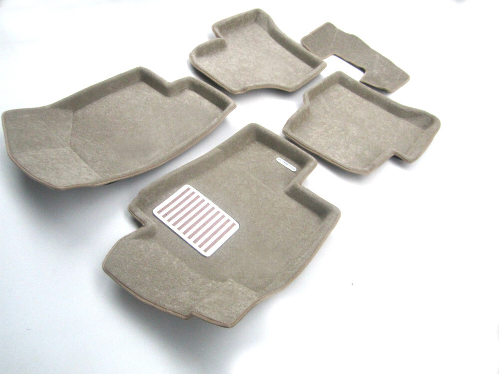 Коврики в салон текстильные Euromat 3D lux VOLKSWAGEN Passat B6 (2005-2011), бежевые (5 шт.) Коврики в салон текстильные Euromat 3D lux VOLKSWAGEN Passat B6 (2005-2011), бежевые (5 шт.)