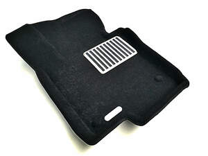 Коврики в салон текстильные Euromat 3D lux VOLKSWAGEN Jetta 6 (2011-2018), черные (5 шт.)