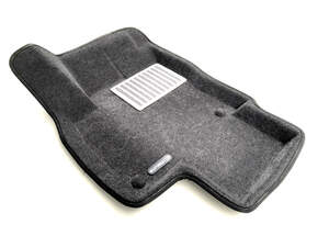 Коврики в салон текстильные Euromat 3D Lux VOLKSWAGEN Tiguan (2017-) (Укороченные) серые