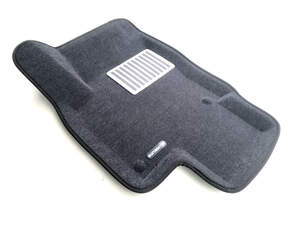 Коврики в салон текстильные Euromat 3D Lux VOLKSWAGEN Tiguan (2017-) (Удлиненные) серые