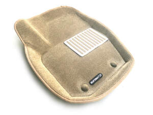 Коврики в салон текстильные Euromat 3D lux VOLVO S 60 (2010-2018), бежевые (5 шт.)