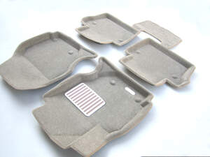 Коврики в салон текстильные Euromat 3D lux VOLVO XC 70 (2007-2018), бежевые (5 шт.)