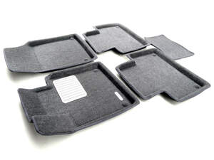 Коврики в салон текстильные Euromat 3D Lux VOLVO XC 90 (2015-) серые