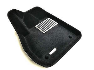 Коврики в салон текстильные Euromat 3D lux OPEL Zafira C (2012-2018), черные (5 шт.)