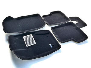 Коврики в салон текстильные Euromat 3D Lux REN. Duster (2011-2014) /NIS. Terrano (2011-2014)