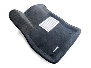 Коврики в салон текстильные Euromat 3D lux VW Golf 7 (2013-2018), серые (5 шт.)