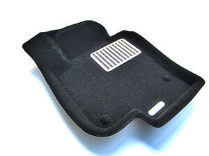 Коврики в салон текстильные Euromat 3D lux SKODA Superb (2009-2015), черные (5 шт.)