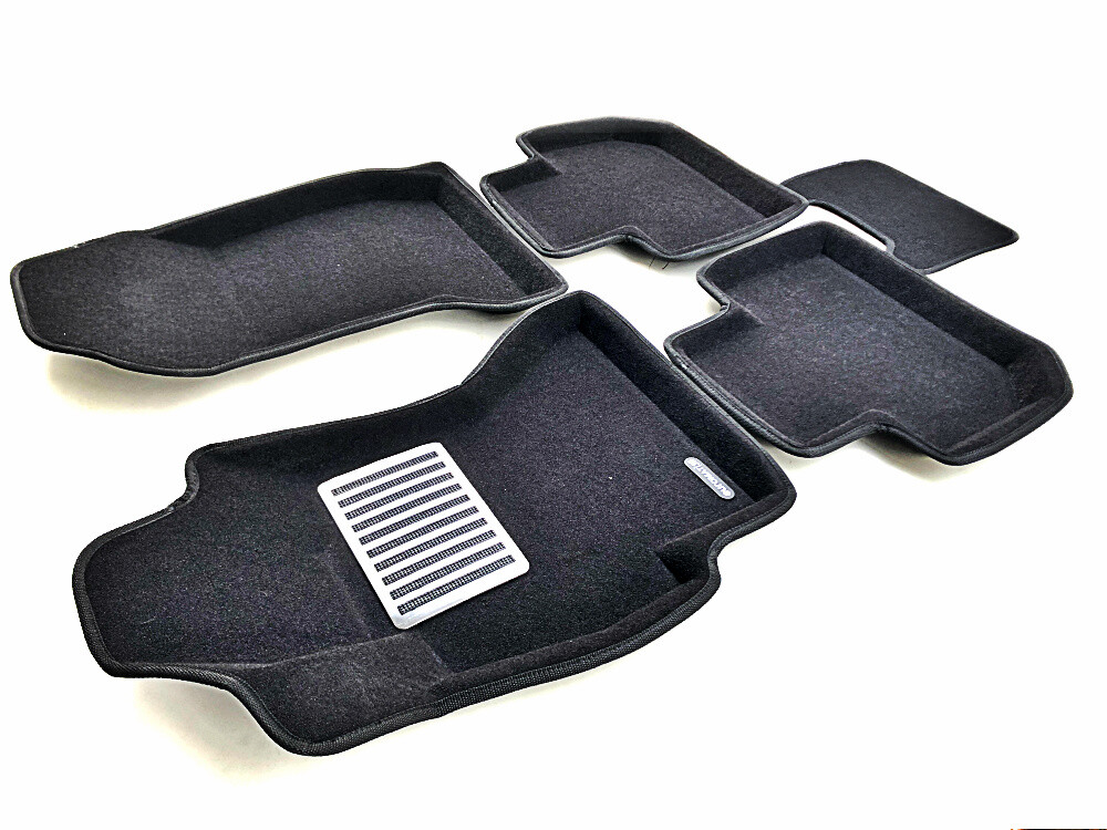 Коврики в салон текстильные Euromat 3D lux SUBARU Forester (2012-2018), черные (5 шт.) Коврики в салон текстильные Euromat 3D lux SUBARU Forester (2012-2018), черные (5 шт.)