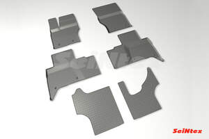 Коврики резиновые с высоким бортом LAND ROVER DISCOVERY V(2017-н.в.) 