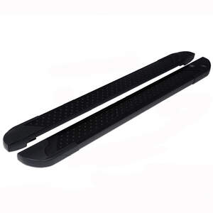 Пороги-подножки ALMOND BLACK для MITSUBISHI ASX 2010-н.в. (алюминий+пластик) от ERKUL Пороги-подножки ALMOND BLACK для MITSUBISHI ASX 2010-н.в. (алюминий+пластик) от ERKUL