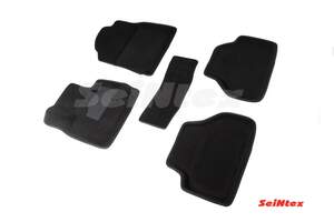Коврики в салон текстильные SeiNtex 3D BMW X4 F-26 (2014-н.в) черные Коврики в салон текстильные SeiNtex 3D BMW X4 F-26 (2014-н.в) черные