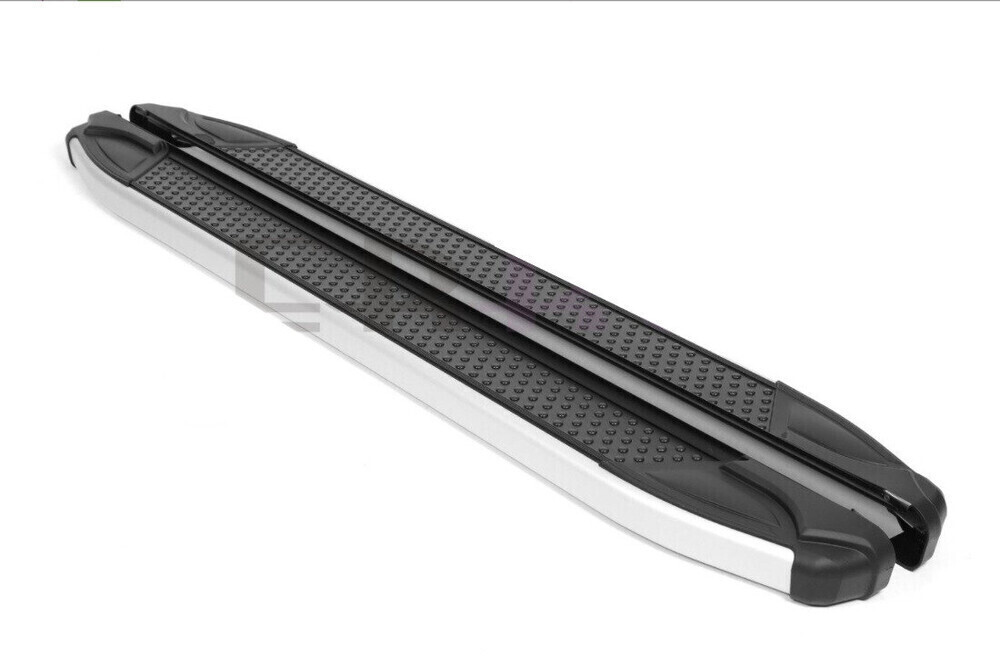 Пороги-подножки MEVSIM V2 BLACK для AUDI Q5 II (2018-н.в.) (алюминий+пластик) от ERKUL Пороги-подножки MEVSIM V2 BLACK для AUDI Q5 II (2018-н.в.) (алюминий+пластик) от ERKUL